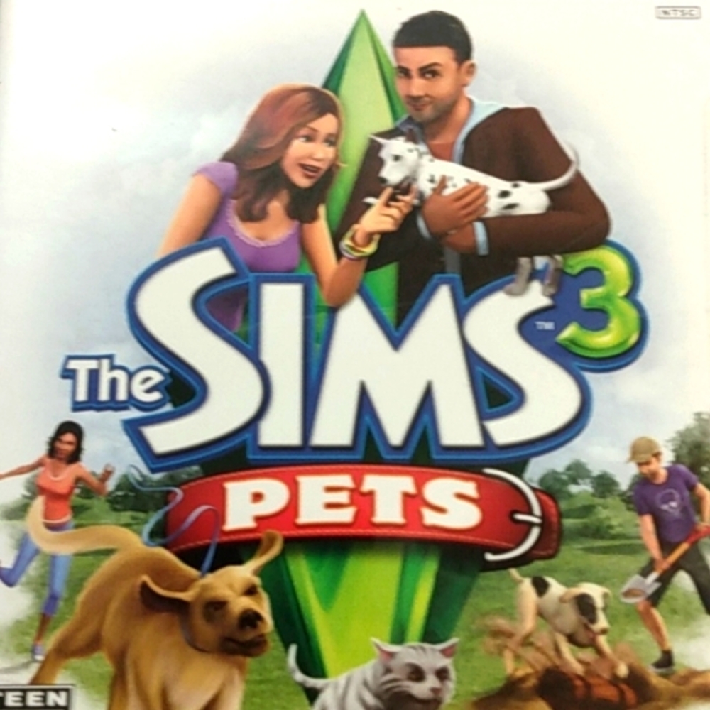 The Sims3 Pets XBOX360 KINECT video game